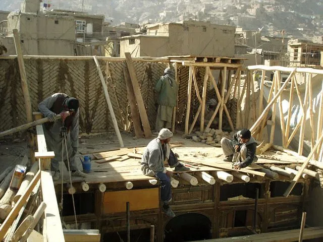 "Amin House Restoration", Kabul, Afghanistan 2004-2005. https://www.archnet.org/sites/5585