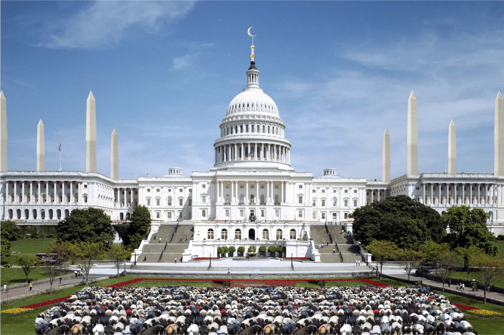 Graphic of The American Mosque