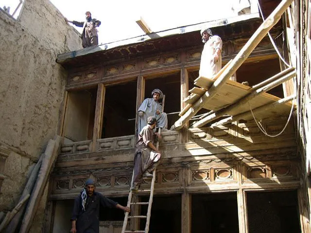 "Amin House Restoration", Kabul, Afghanistan 2004-2005. https://www.archnet.org/sites/5585